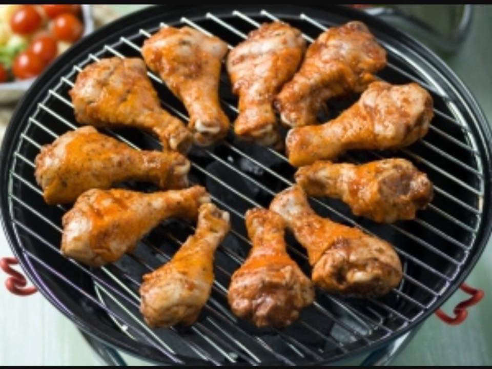 Gegrilde drumsticks