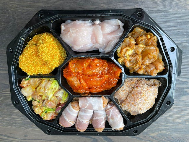 Gourmetschaal (4 personen)